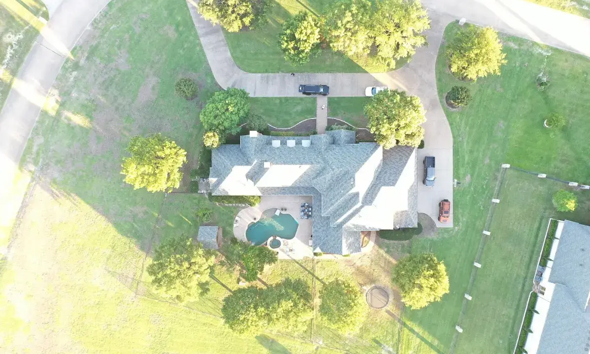 New shingle roof installation on a home in Boulder Creek